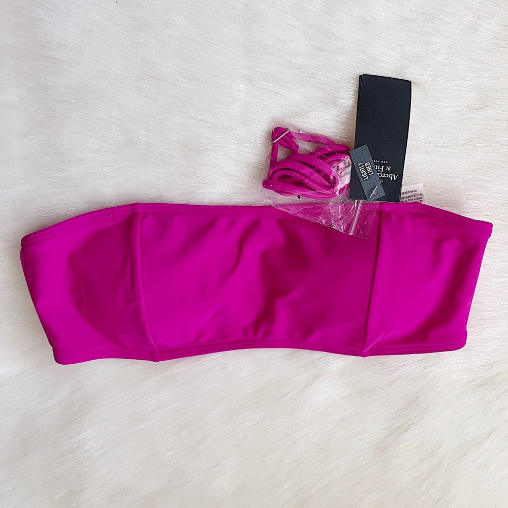 ✨New ABERCROMBIE & FITCH Bandeau Bikini Top - Picture 2 of 8